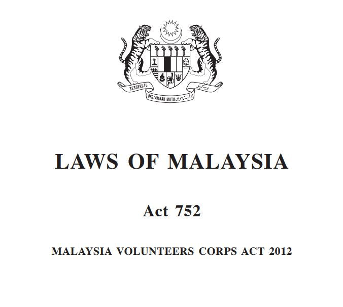 Akta Pasukan Sukarelawan Malaysia 2012 (Akta 752)