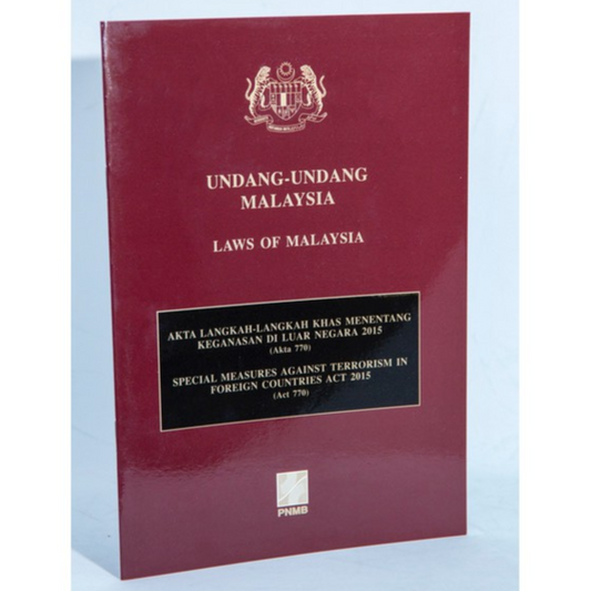 Special Measures Against Terrorism In Foreign Countries Act 2015 (Act 770)