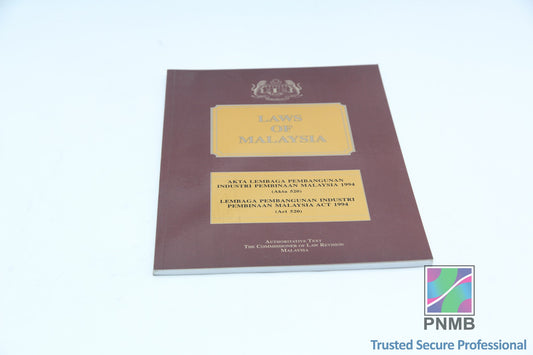 Akta Lembaga Pembangunan Industri Pembinaan Malaysia  1994 (Akta 520)