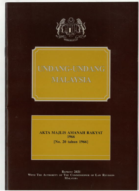 AKTA MAJLIS AMANAH RAKYAT 1966